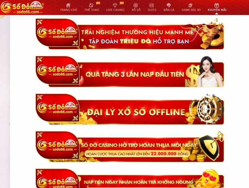 Tổng hợp những khuyến mãi Sodo66 hot nhất hiện nay - Cosmic99