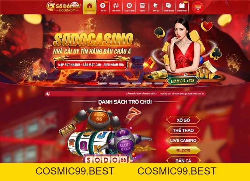 SODO66 B | Link Vào Nhà Cái SODO66 Chính Thức Mới Nhất 2026 - Cosmic99