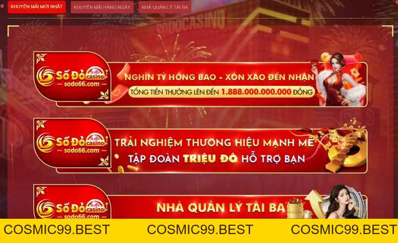 SODO66 B | Link Vào Nhà Cái SODO66 Chính Thức Mới Nhất 2026 - Cosmic99