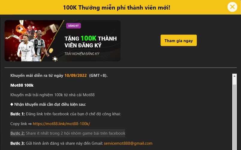 Mot88 là gì? Chương trình khuyến mãi Mot88 nào đang diễn ra? - Cosmic99